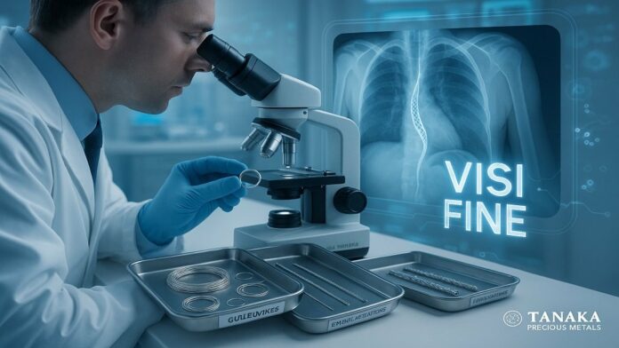 Embedding Precious Metal Materials in Medical Devices