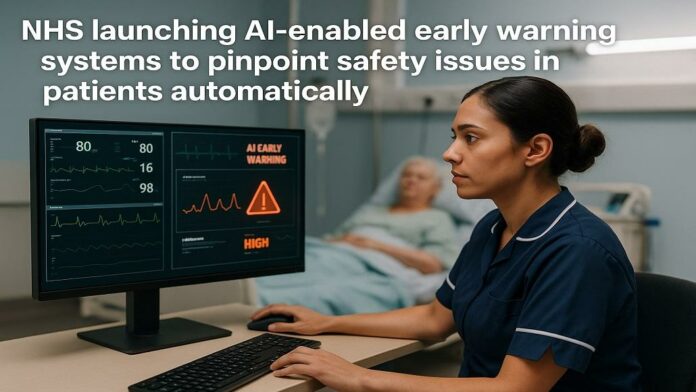 NHS to Come Up with AI Enabled Early Warning Systems