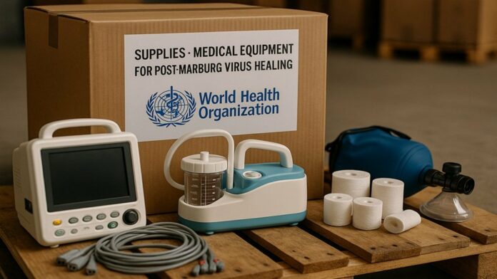 WHO Supplies Medical Equipment for Post Marburg Virus Heal