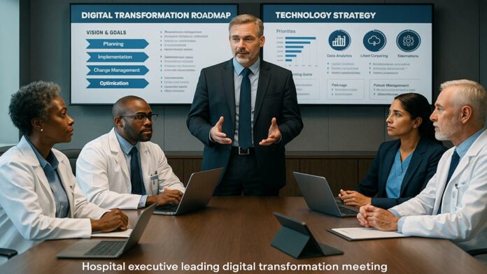leading digital change hospital executives
