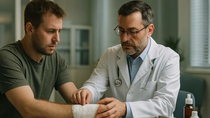 Medical care after dog bite in Providence