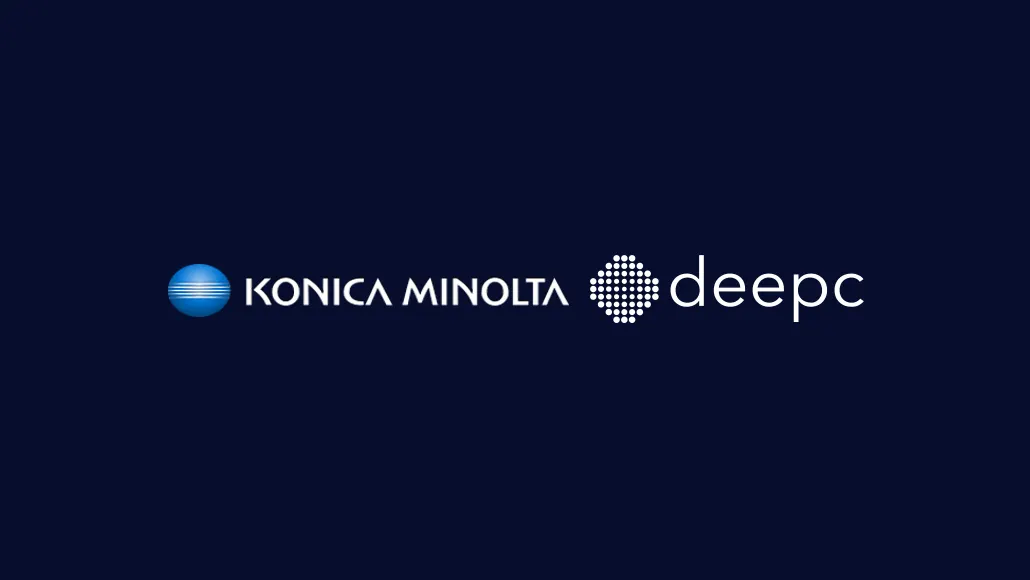 Konica Minolta deepc AI Partnership