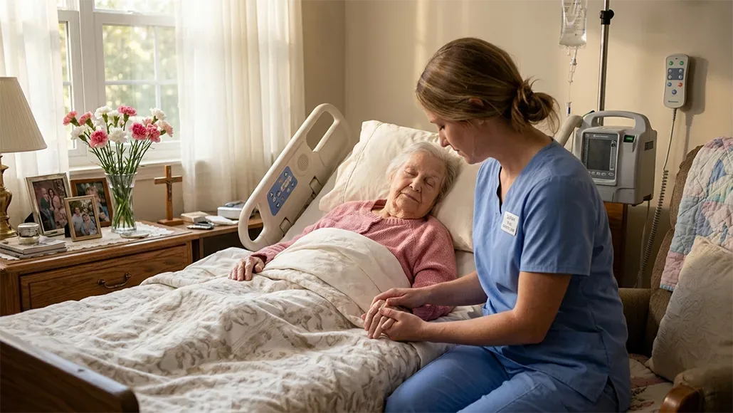 Efficiency in hospice care continuity