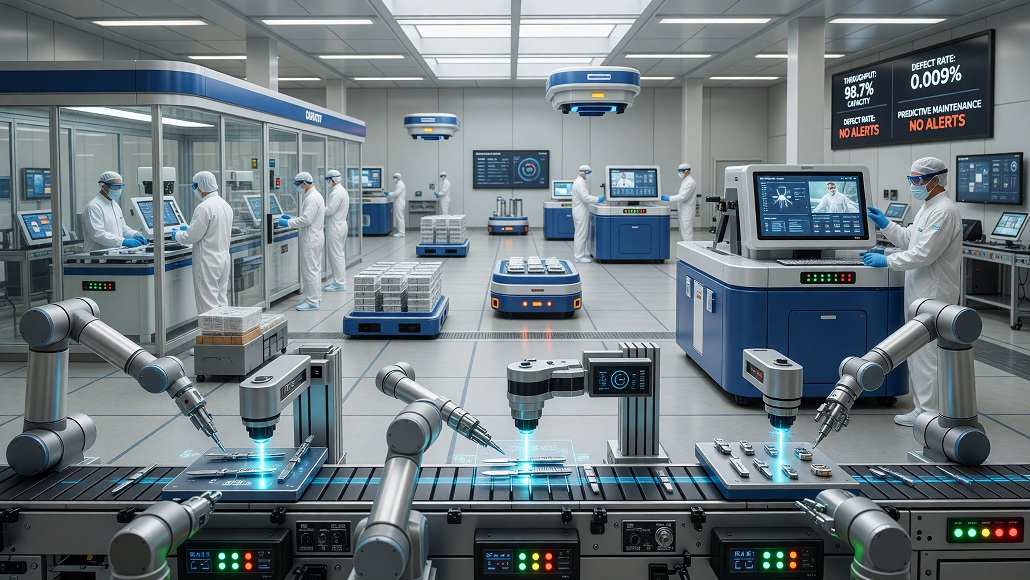 Medical device manufacturing and automation