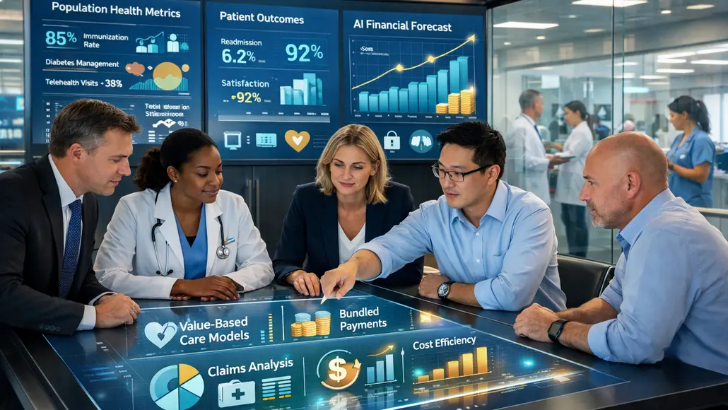 Healthcare financing models supporting modern care delivery