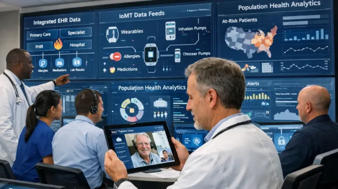 Healthcare interoperability enabling connected care systems