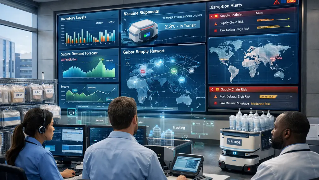 Healthcare supply chain resilience improving operations