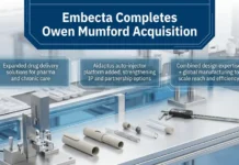 Embecta Completes £150m Acquisition of Owen Mumford to Expand Chronic Care and Drug Delivery Portfolio Acquisition of Owen Mumford