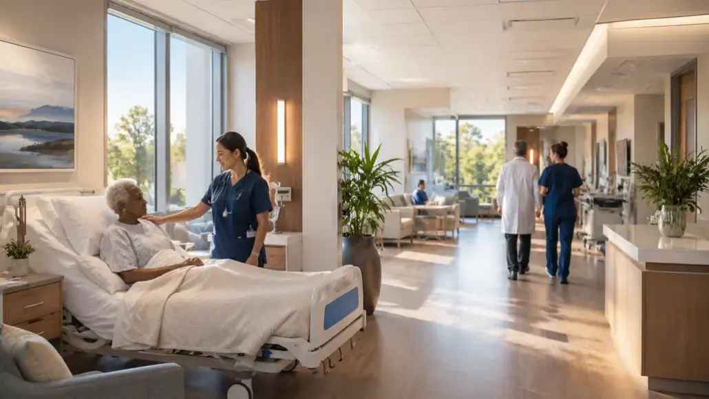 Healthcare facility design improving patient experience