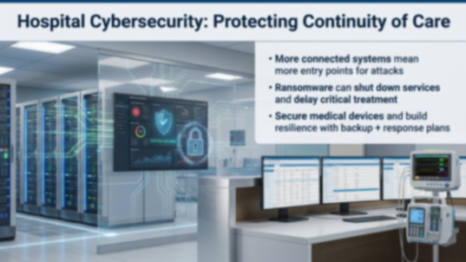 Hospital cybersecurity