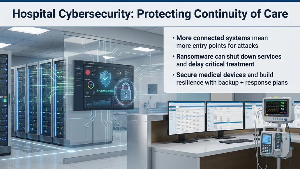 Hospital cybersecurity