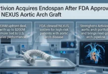 Artivion Acquires Endospan for $135M Following FDA Approval of NEXUS Aortic Graft Stent System NEXUS system