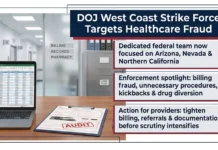DOJ Launches West Coast Strike Force to Combat Healthcare Fraud in Arizona, Nevada, and Northern California West Coast Strike Force