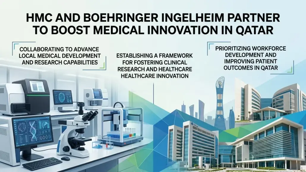 HMC and Boehringer Ingelheim Partner to Boost Medical Innovation in Qatar