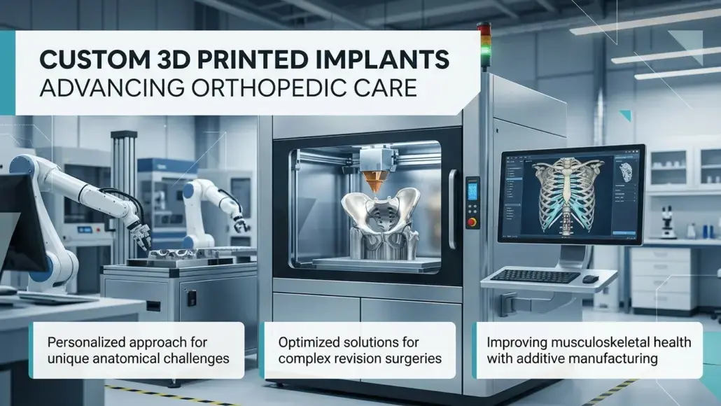 Custom 3D Printed Implants Advancing Orthopedic Care