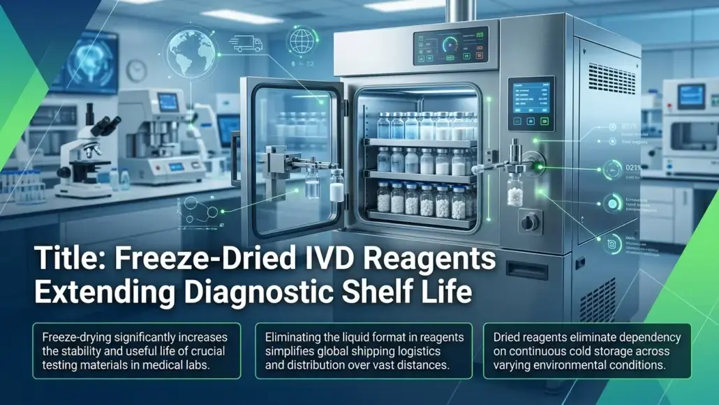 Freeze-Dried IVD Reagents Extending Diagnostic Shelf Life