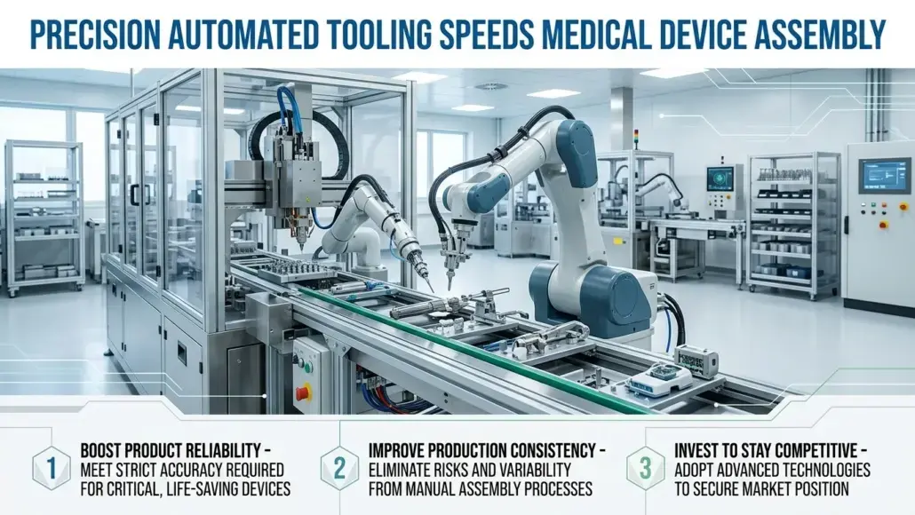 Precision Automated Tooling Speeds Medical Device Assembly