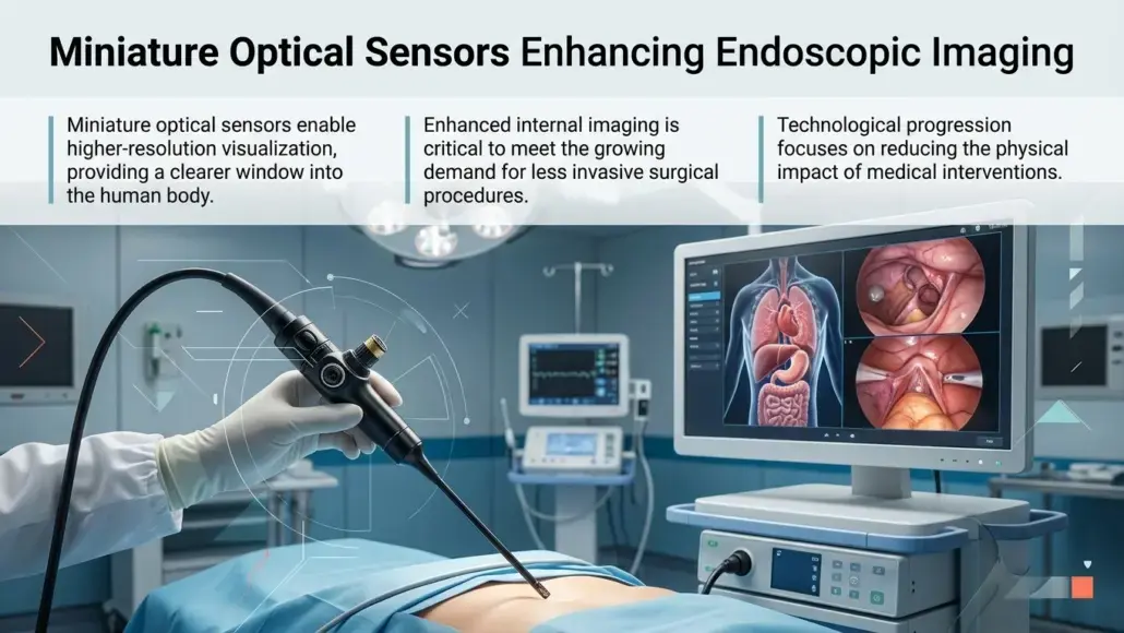 Miniature Optical Sensors Enhancing Endoscopic Imaging