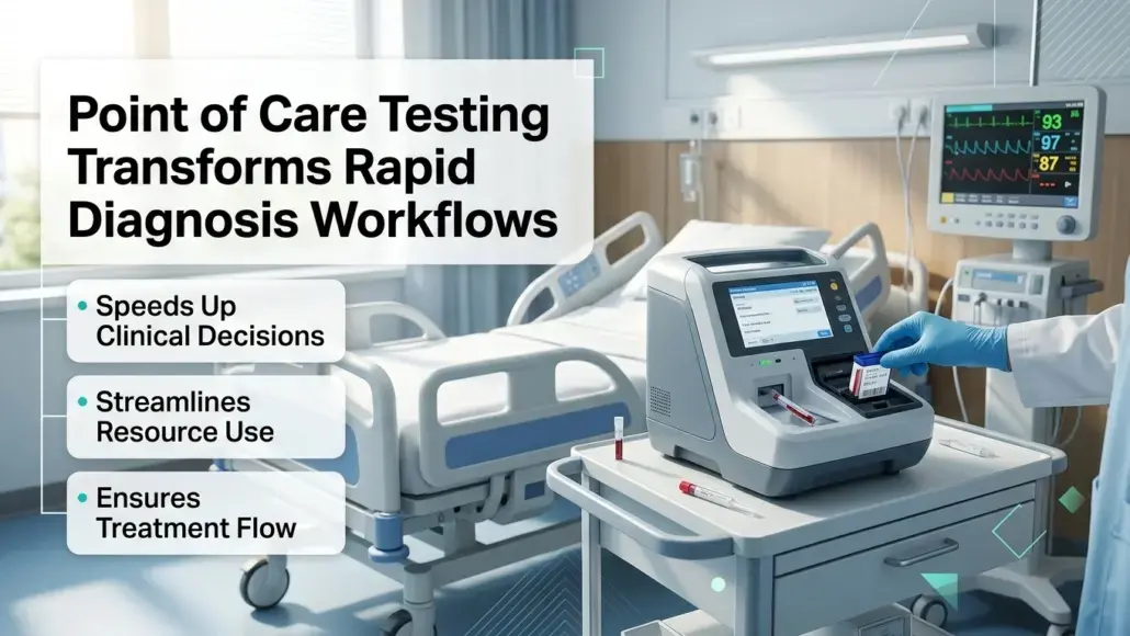 Point of Care Testing Transforms Rapid Diagnosis Workflows
