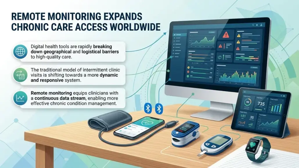 Remote Monitoring Expands Chronic Care Access Worldwide