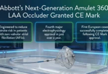 CE Mark Granted to Abbott’s Next-Generation Amulet 360 LAA Occluder CE Mark Granted to Abbott's Next-Generation Amulet 360 LAA Occluder