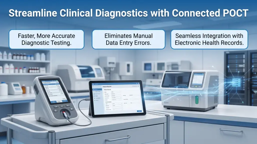 Connected POCT Systems Streamlining Clinical Documentation