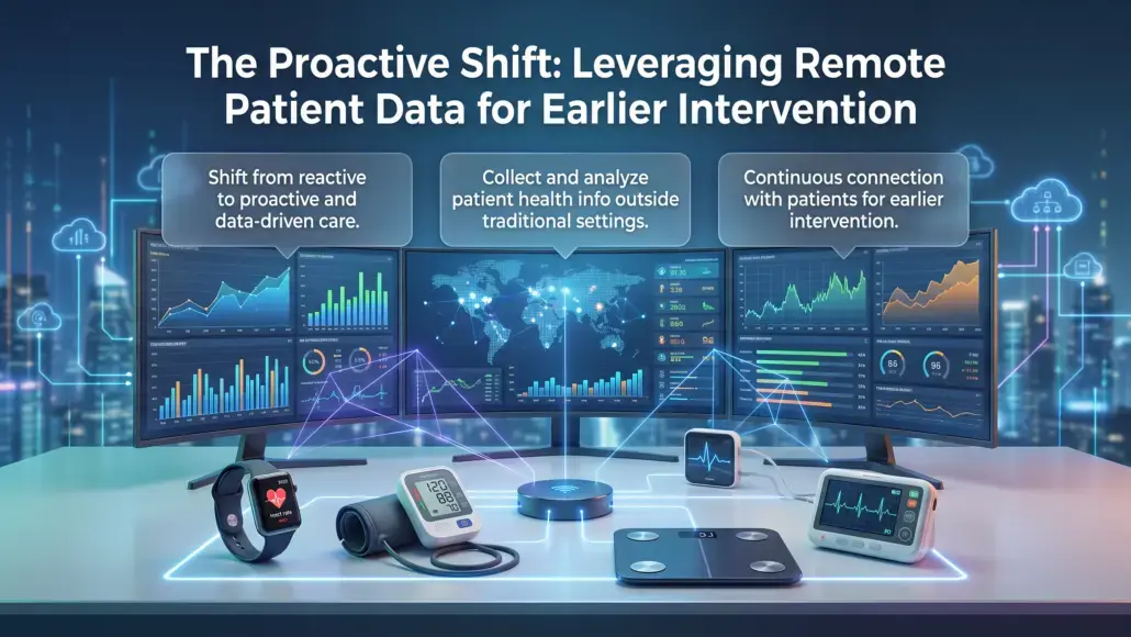 Remote Patient Data Supporting Earlier Clinical Intervention