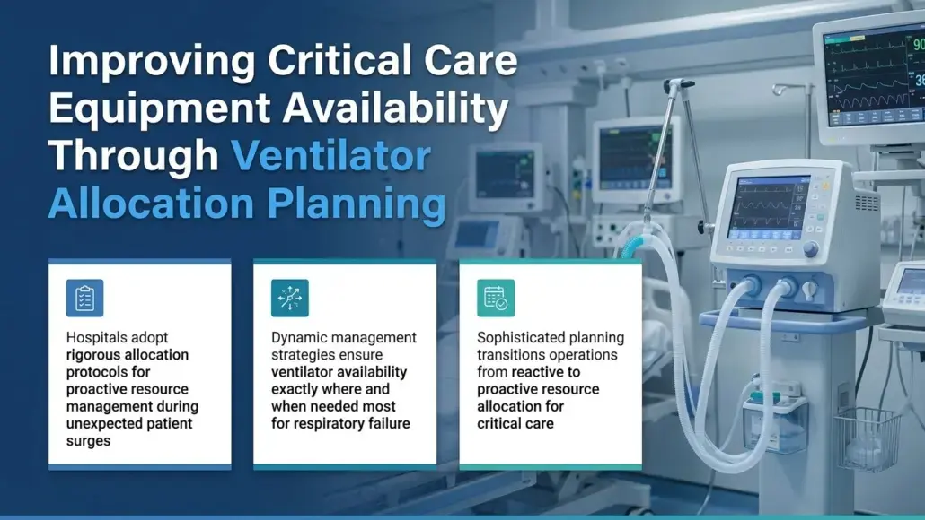 Ventilator Allocation Planning Improving Critical Care Equipment Availability