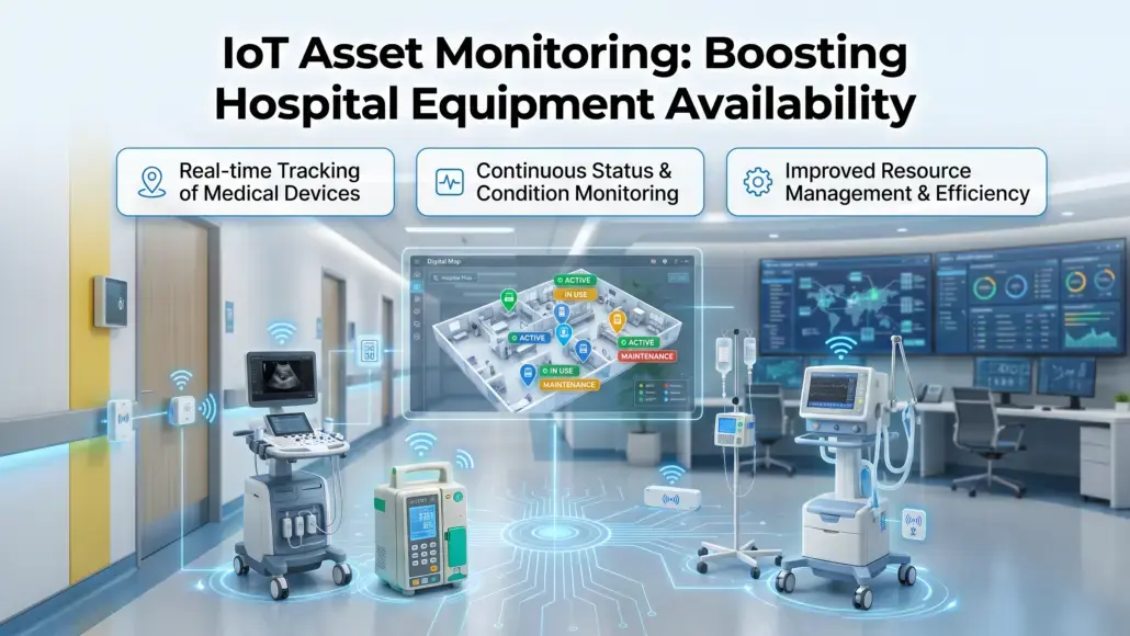 IoT Asset Monitoring Improving Hospital Medical Equipment Availability