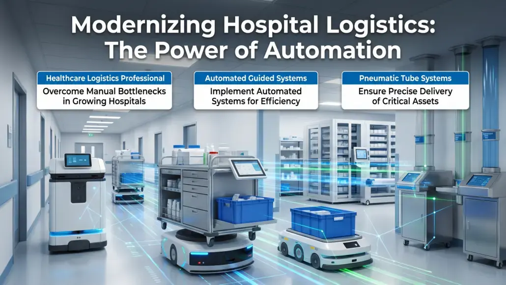 Automated Material Handling Transforming Hospital Logistics