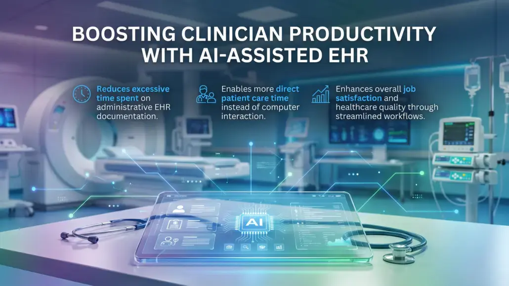 AI-Assisted EHR Workflows Improving Clinician Productivity
