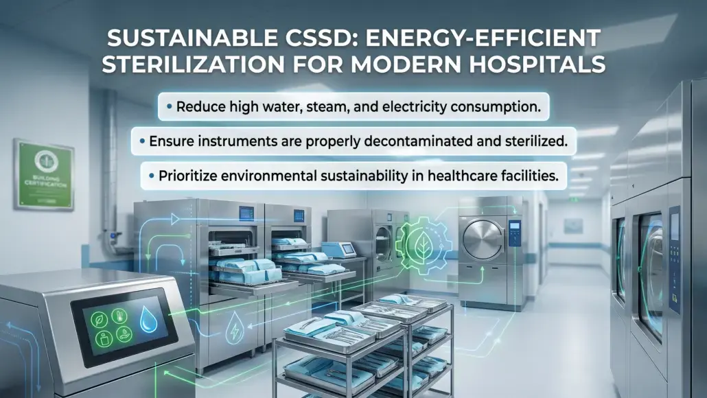 Energy-Efficient Central Sterile Services Supporting Sustainable Hospital Operations