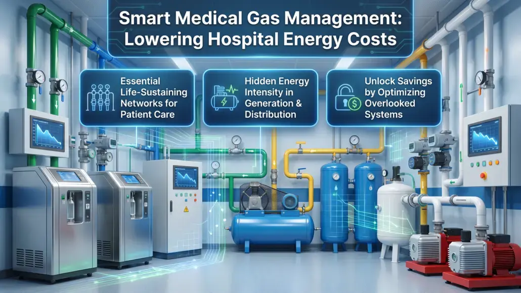Medical Gas System Optimization Reducing Hospital Energy Consumption
