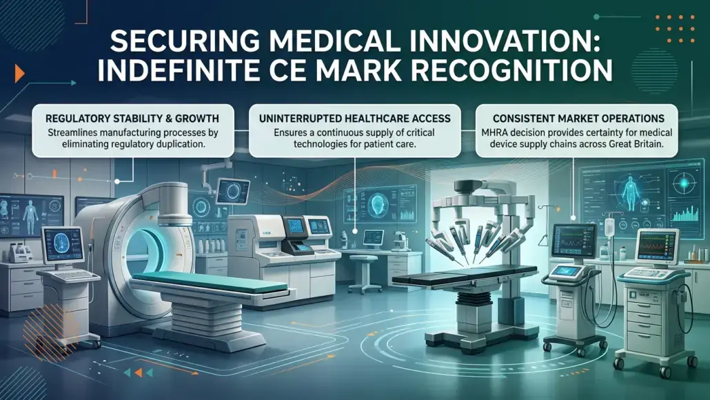 UK Confirms Indefinite Use of CE Marked Medical Devices