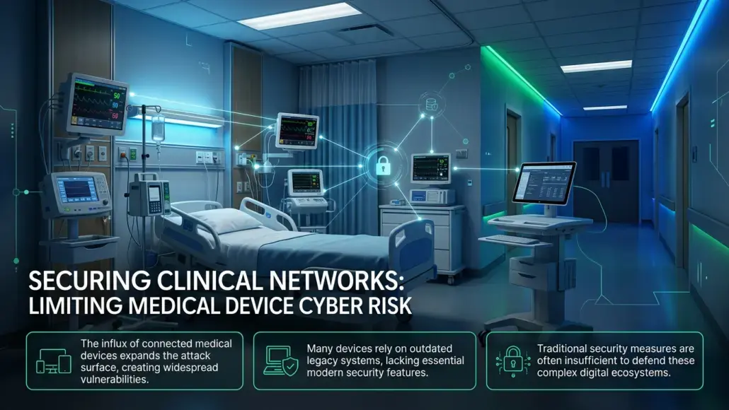 Clinical Network Segmentation Limiting Medical Device Cyber Risk