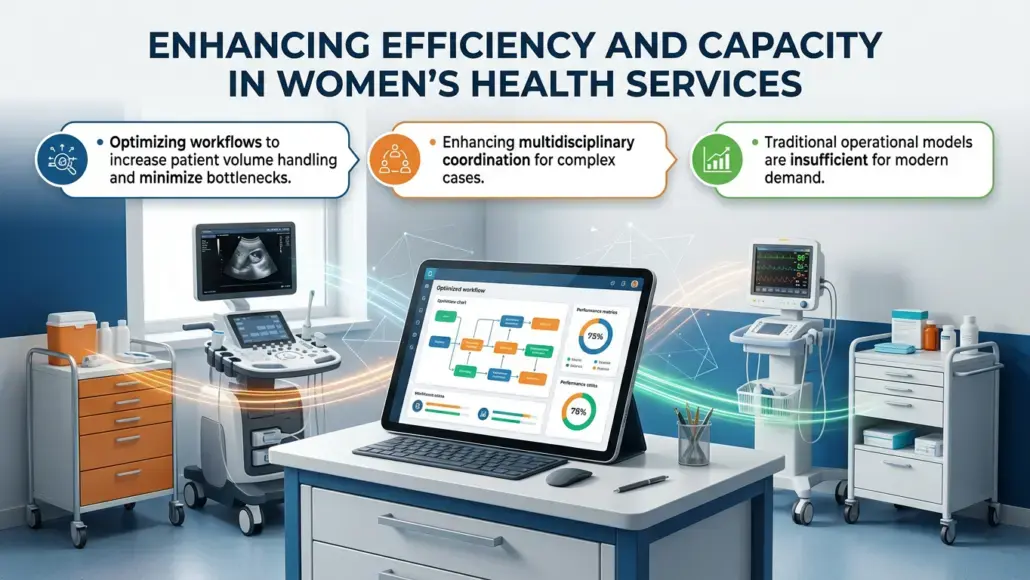 Clinical Workflow Redesign Improving Capacity in Women's Health