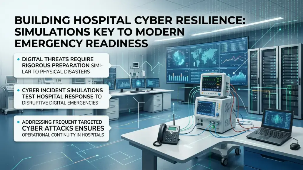 Cyber Incident Simulations Improving Hospital Emergency Response Readiness