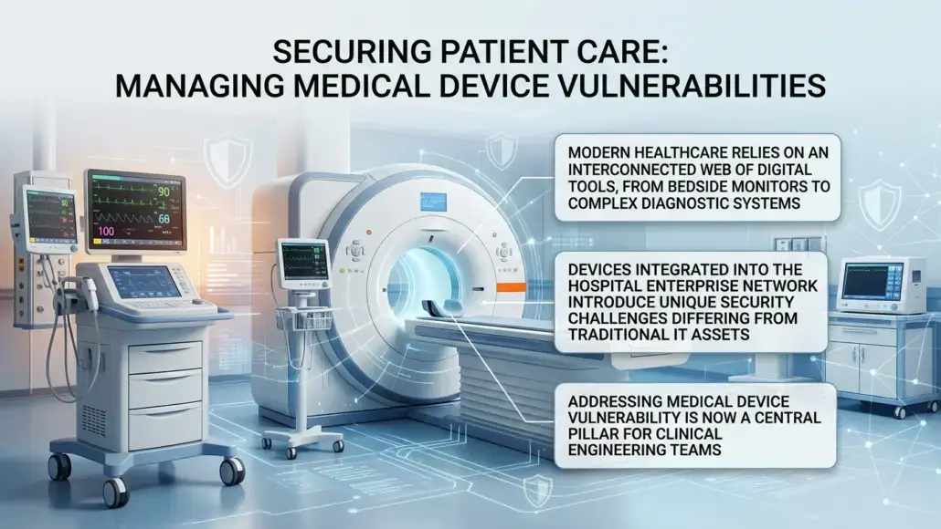 Medical Device Vulnerability Management Improving Hospital Cybersecurity
