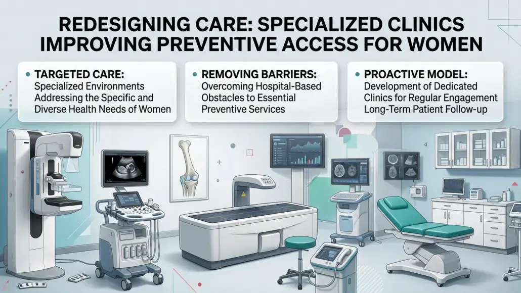 Specialized Women's Health Clinics Improving Preventive Patient Access
