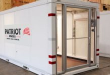 Patriot delivered six converted PODS storage containers to United Medical Center in Washington DC  