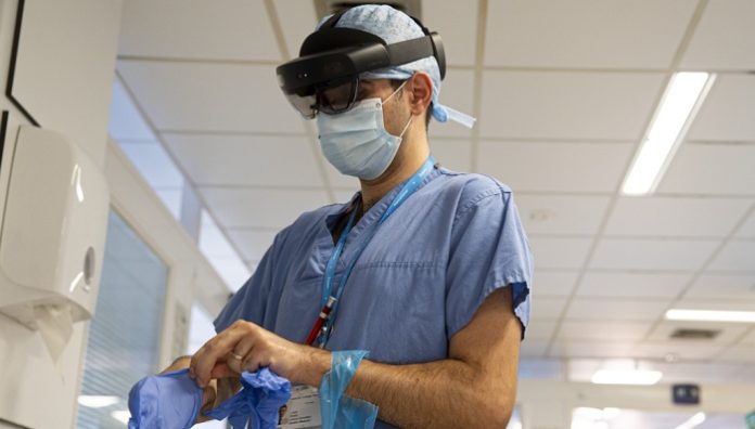 Microsoft HoloLens helps protect frontline staff and patients at some of London busiest hospitals