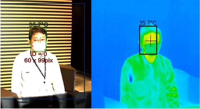 Konica Minolta Works on Decreasing COVID-19 Infection Risks by Non-contact Surface Temperature Measurement