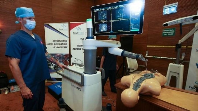 Burjeel Hospital launches the first Excelsius- GPS Robot from GLOBUS MEDICAL in MENA region for performing spine surgeries