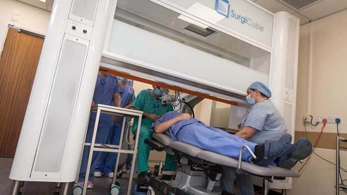 Airedale Hospital is one of first in the country to use pioneering Surgicube technology