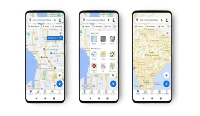 Google Maps Gets New Layer to Show COVID-19 Hotspots