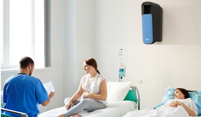 Air decontamination tech in hospitals to fight covid