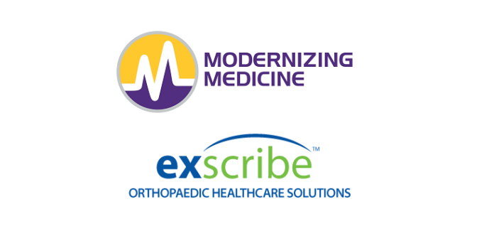 Modernizing Medicine Announces Acquisition of Orthopedic Healthcare Technology Company, Exscribe 