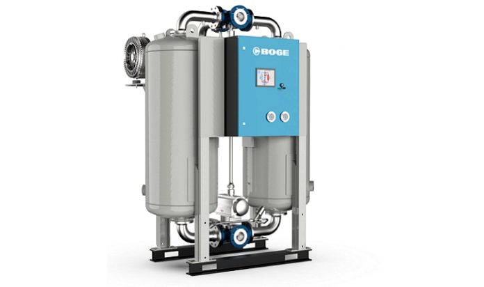  BOGE presents its new series of adsorption dryers - Maximum efficiency, high volumetric flow rates