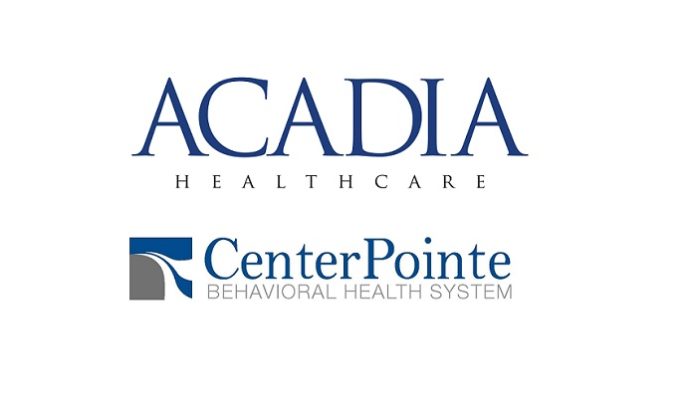 Acadia Healthcare Announces Acquisition of CenterPointe Behavioral Health System