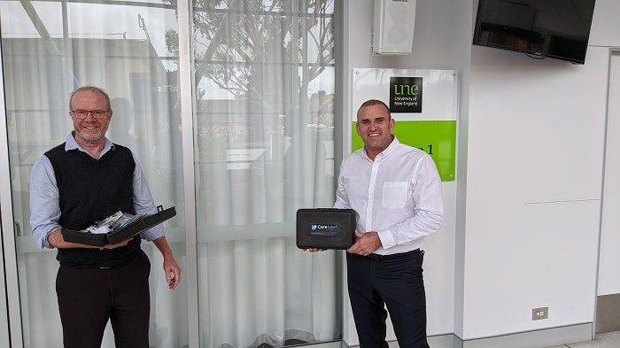 Caretaker Medical wireless patient monitor